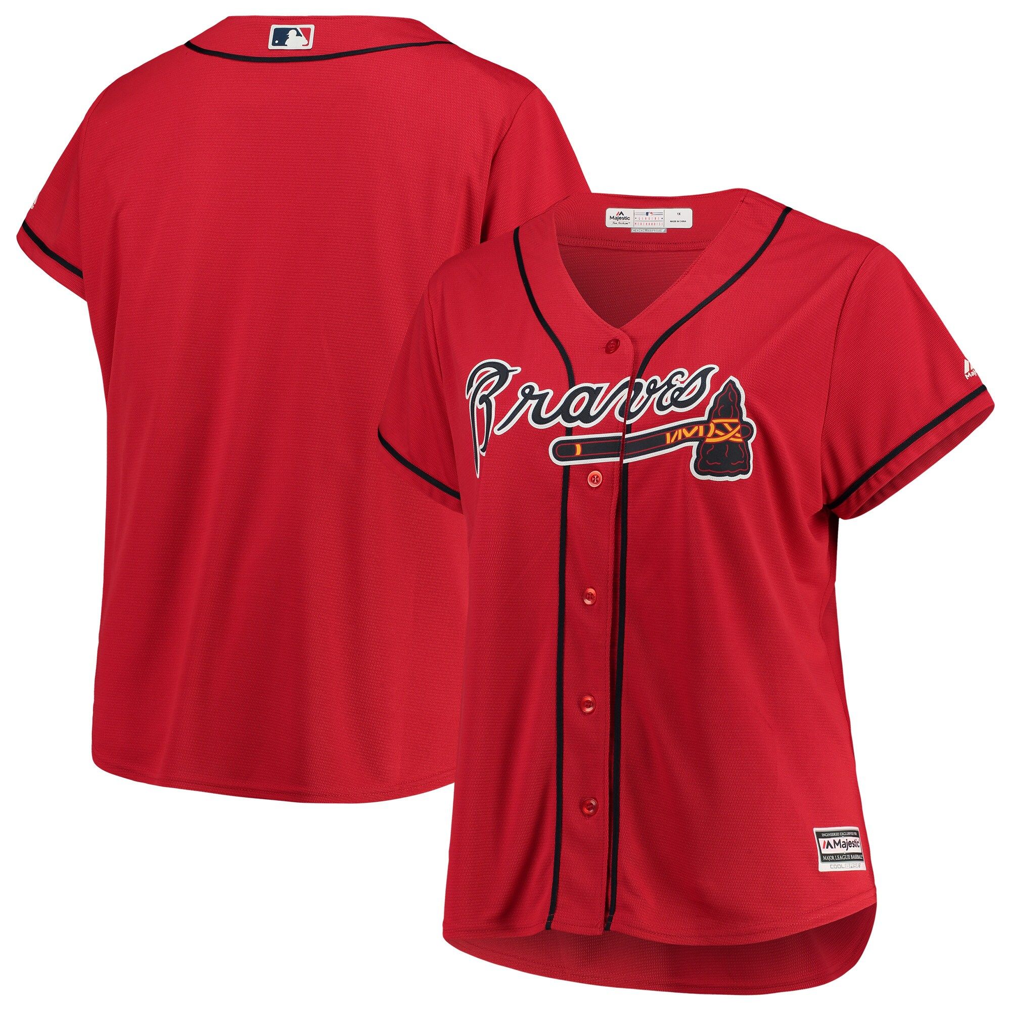 plus size atlanta braves shirts
