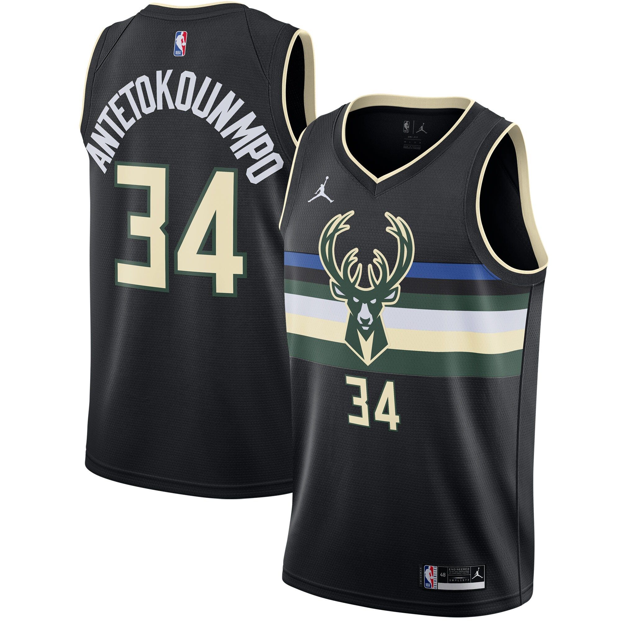 Milwaukee bucks new jersey 2021 Sale